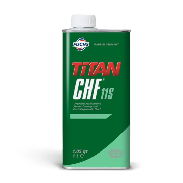 FUCHS Titan CHF11S Power Steering and Central Hydraulic Fluid - Case of 6 (Liters)